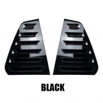 VW Accessories Golf 7 7.5 MK7 MK7.5 GTI R GTD 2013-2019 auto tagumise k&uuml;ljeakna aknaluugi tuulutusavade esiklaasi kaunistuskate must