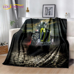 Autotraktori veoauto seeria mustriga pehme pl&uuml;&uuml;stekk, flanelltekk elutuppa magamistoa voodi diivani piknikukate 40x50in