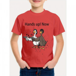 Lasteriided Hip-hopi stiilis T-s&auml;rk Riided Laste poisi l&uuml;hikeste varrukatega topid O-kaelusega moe suvine laste top Laste T-s&auml;rk 100