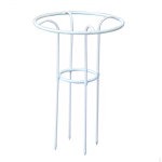 Metal Trellis for Climbing Plants And Vines in The Garden 70 cm valge