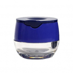 Huulepalsamikonteinerid L&auml;bipaistvad minipurgid Flip Top meigikohver ilukreemide jaoks Kaasaskantav kerge reisimiseks m&otilde;eldud v&auml;ike huulepalsamipott punane