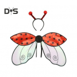 Lepatriinu Cosplay Wing Universaalne lepatriinu dress-Up Wing Fairy Wing kost&uuml;&uuml;mitarvikud lavaesinemiseks Halloweeni pidude fotorekvisiidid B