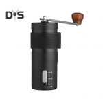 Kohviveski roostevabast terasest k&auml;sitsi kohviveski Mini kaasaskantav oaveski jahvatust&auml;psusega kodukontori reisimiseks must