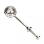 Teefiltri pall, korduvkasutatav, reguleeritav, kergesti puhastatav roostevabast terasest teekann tee infusioonifilter V&uuml;rtsitee t&ouml;&ouml;riista tarvikud