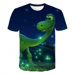 Jurassic Worldi dinosauruste T-s&auml;rk lastele s&uuml;nnip&auml;evakingitus T-s&auml;rgid beebiriided lastele poistele t&uuml;drukutele dinosauruste T-s&auml;rgid 3D-prinditud koomiks 150