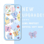 P&otilde;rutuskindel Cartoon Astronaut Crystal Case t&auml;iskaanega kaamera kaitse l&auml;bipaistev pehme telefoni korpus Vivo Motorola jaoks Vivo Y18E