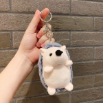 Korea stiilis armas siili kott rippuv paar Ragdoll Doll Mini Plush m&auml;nguasi nuku v&otilde;tmehoidja ripats T&uuml;drukutele v&otilde;tmehoidja koti ripats