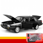 Klassikaline 1/24 Volkswagen Santana Sulamist Valatud Mudelauto Heli ja Valgusega Kingitus Poiss-s&otilde;brale Kollektsioon Hobid Kingitus Lastega must