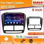Fiat Doblo 2010-2015 Opel Combo 2011-2018 jaoks Android Auto Autoraadio Videom&auml;ngija Multimeediam&auml;ngija GPS-navigatsioon 5G WIFI 4 core 1GB+32GB carplay