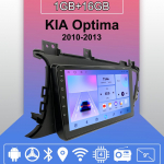 Auto Raadio Android Auto Carplay KIA Optima 2010-2013 Multimeediam&auml;ngija Peaseade Stereo GPS Navigatsioon BT WIFI 1+16GB 1+16GB