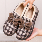 Naiste talvised sooja platvormiga jalavarjud libisemiskindlad tasapinnalised jalan&otilde;ud kunstkarusnahast vooderdusega k&auml;imisjalatsid siseruumides kasutamiseks HouFaux karusnahast vooderdisega naiste jalatsid 36