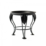 Euroopa stiilis must kolme jalaga taimealus Rauakunst Mini raudne lillealus P&otilde;randal seisev Valge Mini lillepoti alus R&otilde;du must