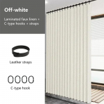 Veekindel du&scaron;ikardin, hallitus, vannituba, tahke kardin, laineline aken, t&uuml;ll, kodune luksus, konksudega, raske S-volditav laineline du&scaron;&scaron; 80x180cm mustjasvalge