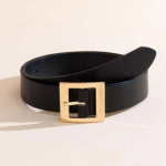 Vintage &scaron;ikk leopardimustriga v&ouml;&ouml; &ndash; pehmest PU-nahast, klassikaline disain, reguleeritav lukk, vabaaja teksap&uuml;kste tarvik, dekoratiivne 102cm must