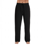 Meeste Allover Printed Kodup&uuml;ksid Magamisp&uuml;ksid Pidžaamap&uuml;ksid Pikad P&uuml;ksid Pidžaamap&uuml;ksid Joogap&uuml;ksid L must