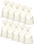 Lot de 10 sacs de construction en PP - organiques, d&eacute;chets, gravats - 65x105 cm - KOTARBAU&reg;