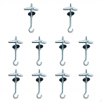 10x M5x9 cm Plasterboard Ceiling Hooks Toggle Easy Installation Heavy Duty Wall Fixing Anchors