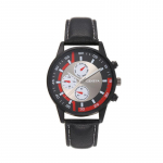 Uus Zeppelini k&auml;ekell, ehtsast nahast veekindel veekindel &auml;ri vabaajakell Quartz meeste k&auml;ekell punane