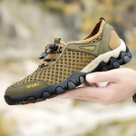 Meeste Vabaaja Tossud Hingavad V&otilde;rkkingad Meeste Libisemiskindlad V&auml;litingimuste Matkasaapad Meeste Ronimis-Trekkingusaapad Zapatos Hombre Suvi 38