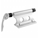 Jalgrattaploki kahvlikinnitus Universaalne kiirkinnitusega kahvliploki kinnitus Jalgrattahoidja kandja alumiiniumsulamist jalgrattaauto katusekinnitus valge