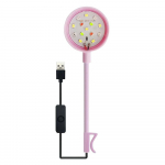 USB-pistikuga akvaariumi minilamp LED-akvaariumi haljastuskalapaagi v&auml;rviliste tulede tarvikud must