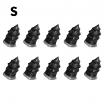 10 tk vaakumrehviparandusnael autoveokitele Mootorrataste Rolleri Jalgrattarehvide torkeparandus torudeta kumminaelad