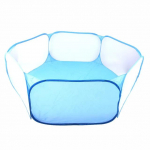 Kaasaskantav lemmikloomaaed Kassipoeg Lemmikkoera puur Kokkupandav puur M&auml;nguaed hamster Siilile V&auml;ikeloom Hingav kutsikas J&auml;nes Merisea 120x37x61cm sinine