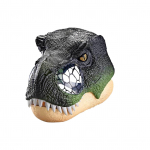 K&otilde;rge simulatsioonit&auml;psusega dinosaurusmask kost&uuml;&uuml;mipeokost&uuml;&uuml;mi maski jaoks Halloweeni dinosaurusmask Cosplay jaoks dark green