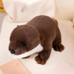 Simulatsioon Palus saarmas m&auml;nguasjad Pehme t&auml;idisega loomapank kobras padi rahustav beebinukutoa kaunistus j&otilde;ulus&uuml;nnip&auml;evakingitus 25cm