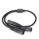 JORINDO JD6072 XLR isane ja kahe XLR isane kaabel YT-t&uuml;&uuml;pi jaotur v&otilde;i adapterliin 0,5 m