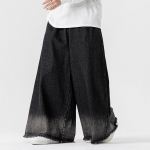 2025. aasta kevad, meeste teksap&uuml;ksid, mehed, Harajuku laia s&auml;&auml;rega teksad, meeste teksap&uuml;ksid, meeste p&uuml;ksid, hiphop 4XL must