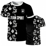 2024 Uus Team Spirit kampsunid Moem&auml;ng Esports M&auml;ngija Donk Vormiriietus V&otilde;istlus Riietus Meeste topid 3D Prinditud Poiste T-s&auml;rgid F&auml;nnid T-s&auml;rk L