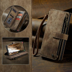 Suure mahutavusega mitme kaardi t&otilde;mblukuga rahakoti telefoni&uuml;mbris k&auml;erihmaga iPhone'i jaoks 16 15 14 13 12 Samsung A16 A56 A15 A55 S25 S24 S23 m&uuml;nditasku telefonikott iPhone 13