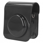 Kiirkaamerakott, must peegelnahast reisikaamera kaitse&uuml;mbris koos reguleeritava rihmaga