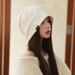 Naiste triibuline plisseeritud pullover-m&uuml;ts &ndash; vabaaja ja trendikas kevadeks ja s&uuml;giseks One Size kohv