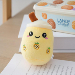 Fruit Pearl Milk Tea Plush v&otilde;tmehoidja - armas nukukoti kaunistus kingitus 11cm