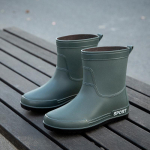 Meeste Veekindlad Libisemiskindlad Kummist Vihmasaapad - Keskmise S&auml;&auml;rega T&ouml;&ouml;- ja Kalap&uuml;&uuml;gisaapad Pl&uuml;&uuml;sist Voodriga 43