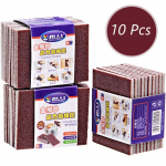 10 tk/1 rull Puhastust&ouml;&ouml;riistad N&otilde;udepesu k&auml;sn Magic salvr&auml;tik Emery k&auml;sn puhastuslapp Puhas k&ouml;&ouml;givalamu saaste eemaldamine rooste eemaldamine 10 Pcs