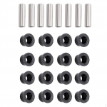 24Pcs ATV Bushing Set Replacement Kit Easy to Install Suspension Sleeves Accessories for