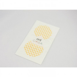 Masking Tape MT CASA SEAL Sticker rond en washi pois - dot apricot - Masking Tape (MT) Orange