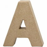 Lettres faites main en papier m&acirc;ch&eacute;. R&eacute;f 26639