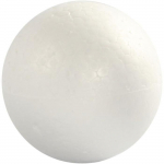 Lot de boules en polystyr&egrave;ne - 8 cm - 5 pcs