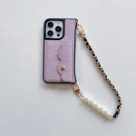 iPhone 15/16 Pro Max &otilde;lakott kaelapaelaga, kaardipesaga ja kukkumisvastase nahast kaitsega iPhone 12 Pro Max