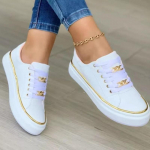 Naiste vulkaniseeritud kingad, suured suurused, platvormiga, sportlikud madala s&auml;&auml;rega kingad naistele, nahast, paeltega, libisemiskindlad, vabaaja naiste tossud 39 beež