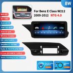 Hizpo 10.25 Intelligentsne RDS-i toega autostereo, toetab Carplay'd ja Android Autot Mercedes Benz W212 E-klassi E200 E230 E260 E300 S212 2009-2012 NTG 4.0 jaoks 8W 8G 128G,AI