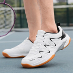 Uued professionaalsed tennisejalatsid meestele naistele hingavad sulgpalli v&otilde;rkpalli jalatsid sisespordi treening tossud tennis suur suurus 36 must