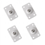 Universaalsed isekleepuvad rattad, 4 tk, 360 kraadi p&ouml;&ouml;rlev kuullaager, Mini p&ouml;&ouml;rlevad rattad m&ouml;&ouml;blile