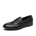 2024. aasta trendimood H&auml;rrasmeeste vabaaja mugavad reisid T&auml;iskasvanutele m&otilde;eldud meeste kingad Briti stiilis Slip on Nahast Loafers Meeste kingad 37