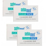Sebamed Clear Face Soap Bar Pack 100 x 4 (4 x 100 g)