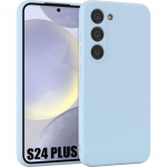 Kaitsekest - Booling - Samsung Galaxy S24+ jaoks - Silikoon - P&otilde;rutuskindel - Kriimustusvastane sinine